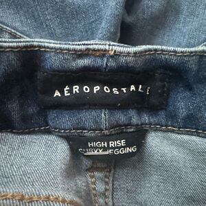 Aeropostale High Rise Curvy Jeggings SZ 0